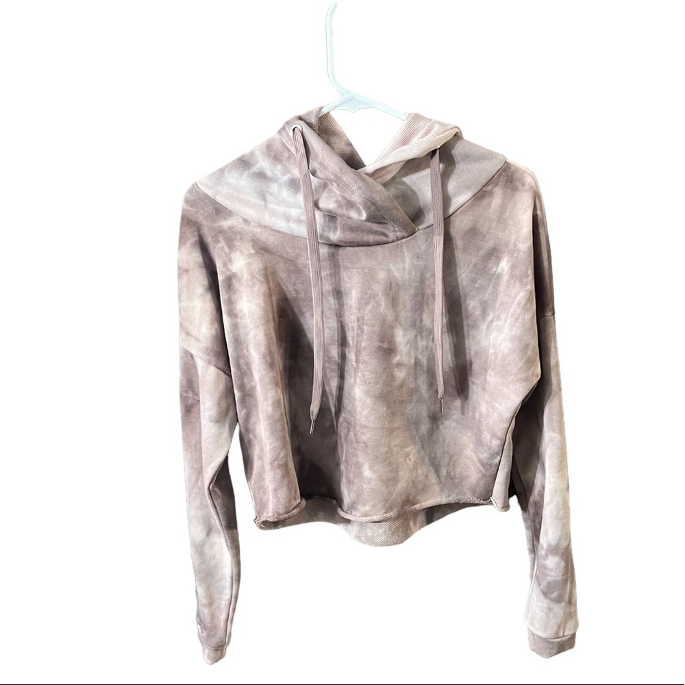 3/$30 🖤Rue 21 Tie Dye Cropped hoodie Size Small